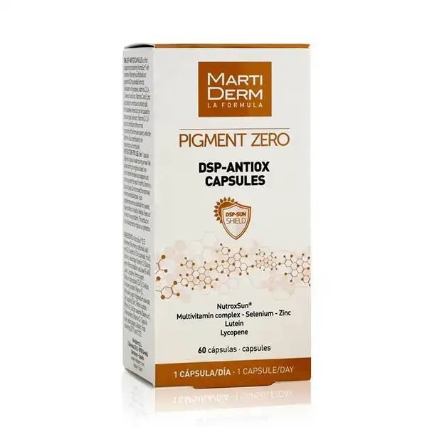 Dsp-Antiox Capsulas (Pigment Zero) - MartiDerm - Comparador de precios
