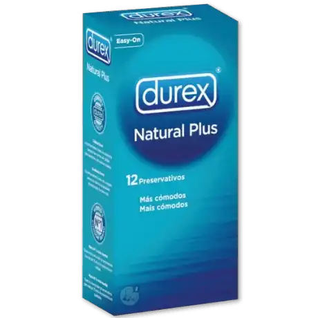 Durex Natural Plus Easy On 12 unidades - Durex - Comparador de precios