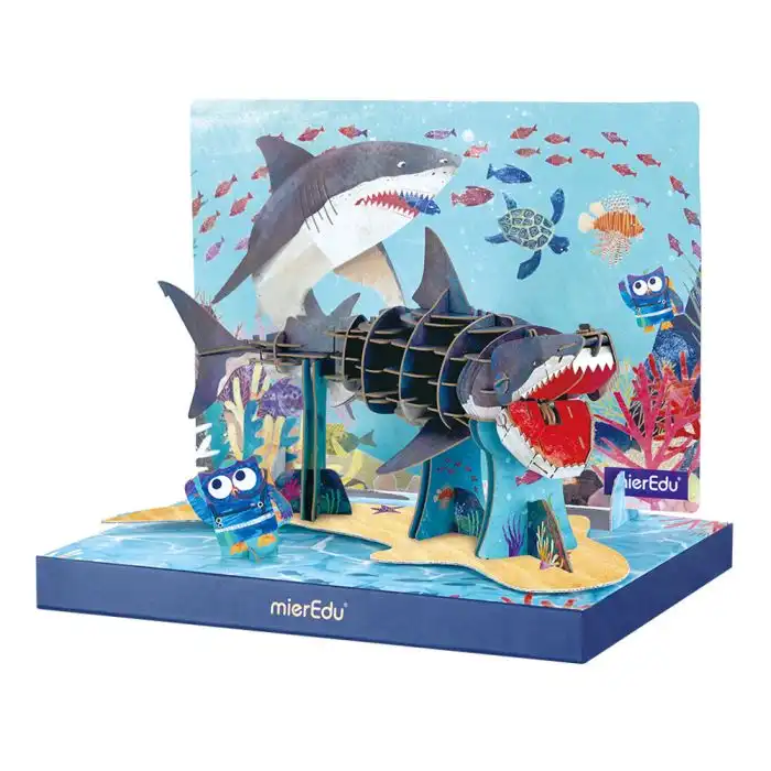 Eco 3D Puzle Tiburón Blanco (Deluxe) - mier Edu - Comparador de precios
