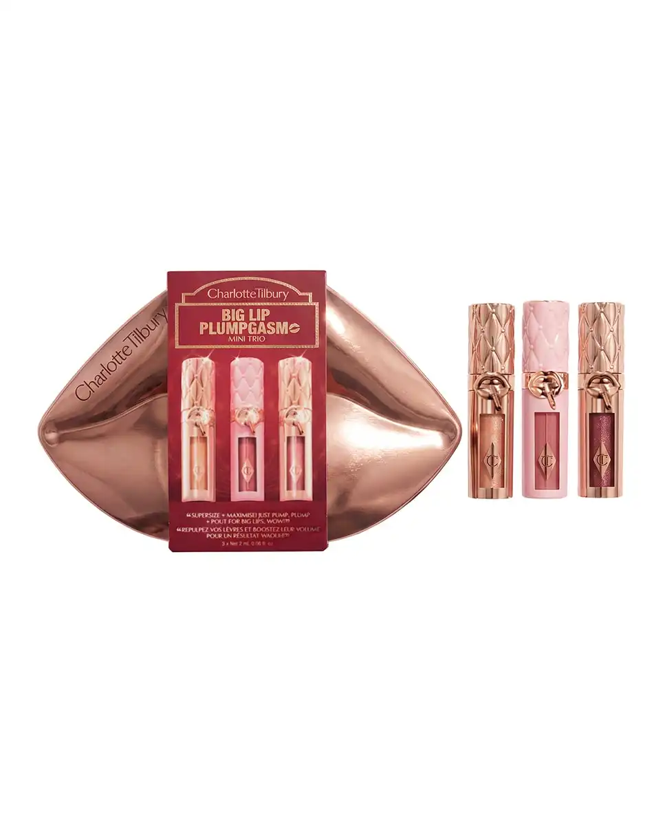 Estuche de Regalo Big Lip Plumgasm Mini Trio de Charlotte Tilbury - Charlotte Tilbury - Comparador de precios