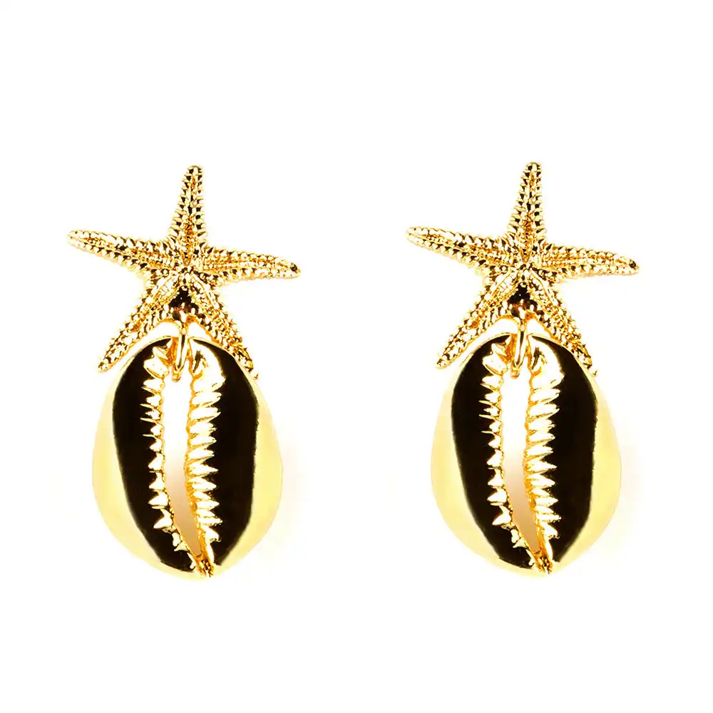 Fornells pendientes #oro brillo 1 u - Shabama - Comparador de precios