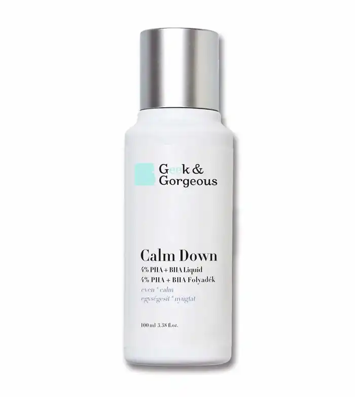 Geek & Gorgeous - Exfoliante calmante 4% PHA + BHA Calm Down - Piel sensible 100ml - Geek & Gorgeous - Comparador de precios