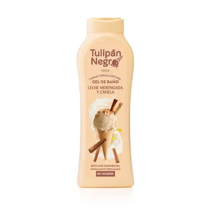 Gel Leche Merengada y Canela 650 ml - Tulipan Negro - Comparador de precios