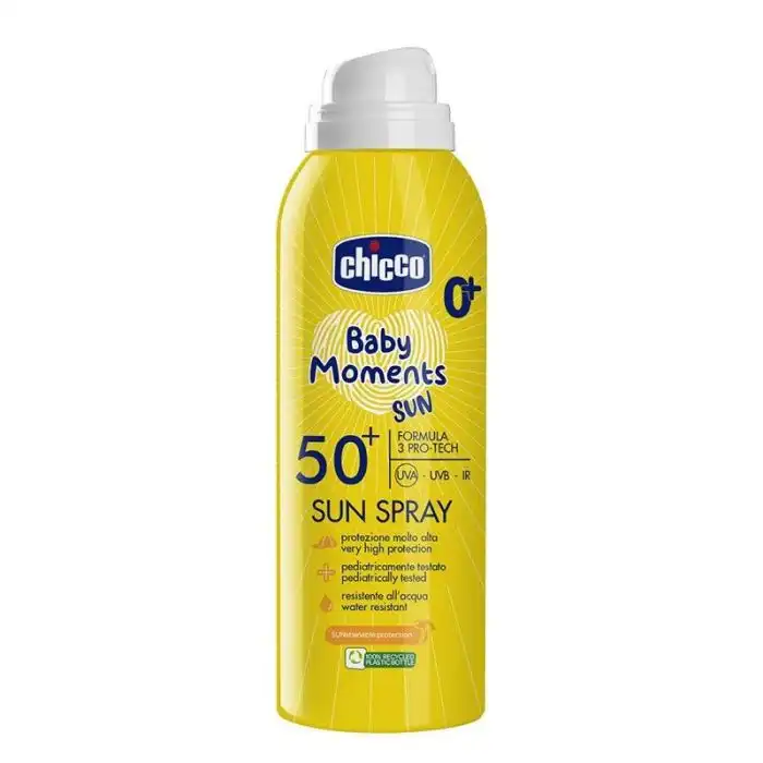 Leche Solar Spray SPF50+ 150 ml - Chicco - Comparador de precios
