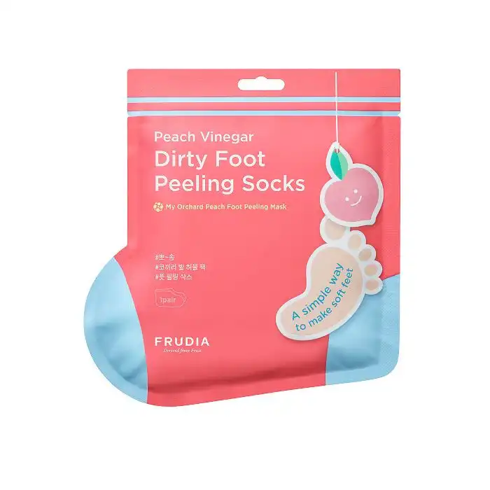 Mascarilla Exfoliante Pies My Orchard Peach - Frudia - Comparador de precios