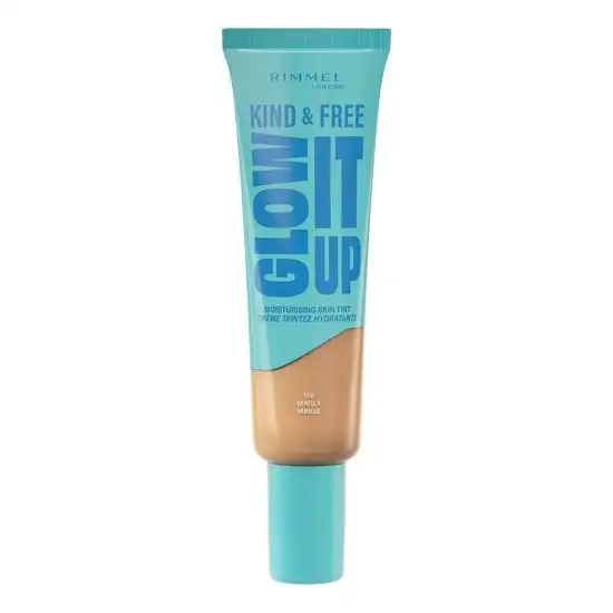 Mejor Dto!   Kind & Free Glow It Up 400 Natural Beige Base Ligera Efecto Glow - Rimmel - Comparador de precios