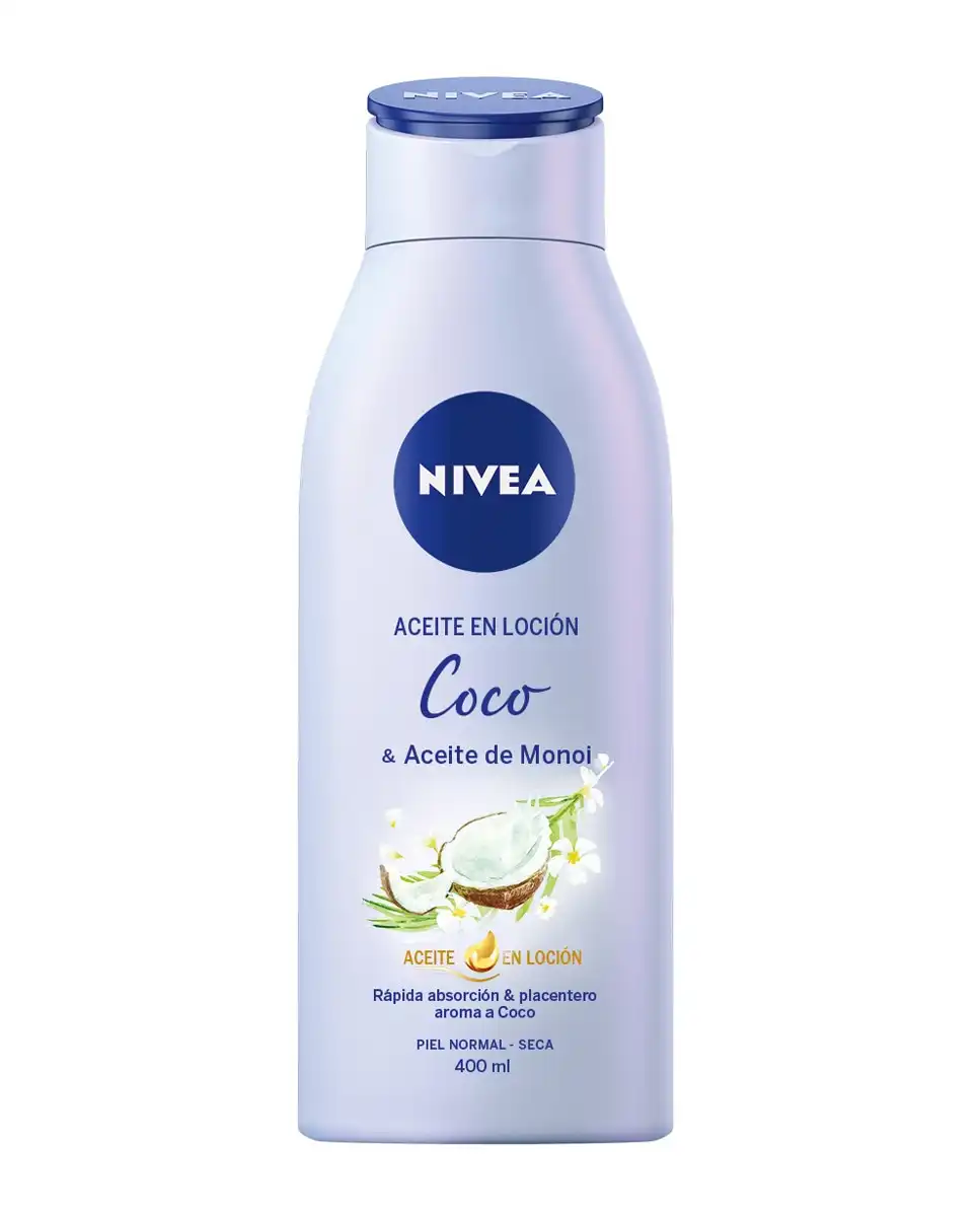 NIVEA - Aceite En Loción Coco & Aceite De Monoi Para Piel Normal - Seca - Nivea - Comparador de precios