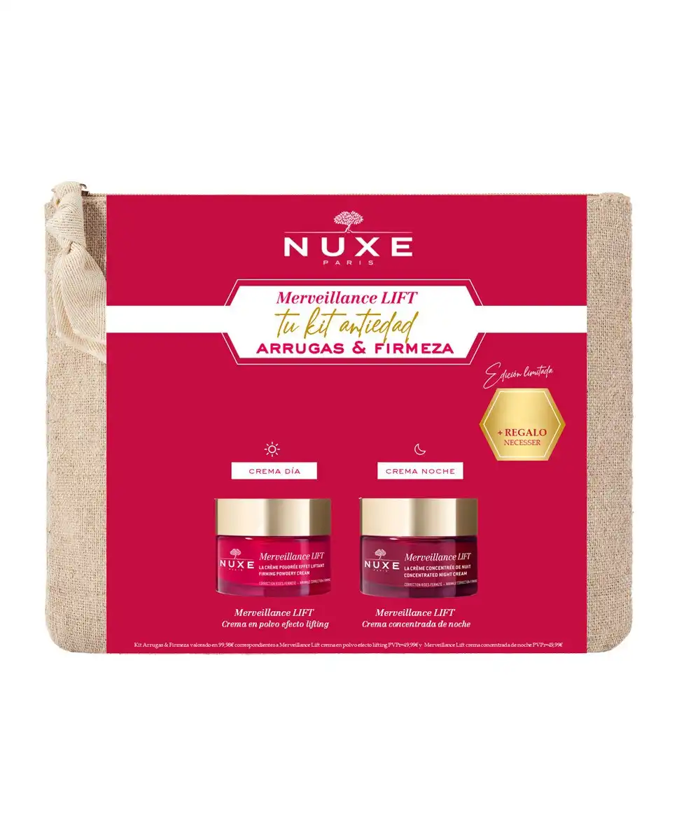 Nuxe - Kit Antiedad Arrugas & Firmeza Merveillance Lift rutina día y noche Nuxe. - NUXE - Comparador de precios