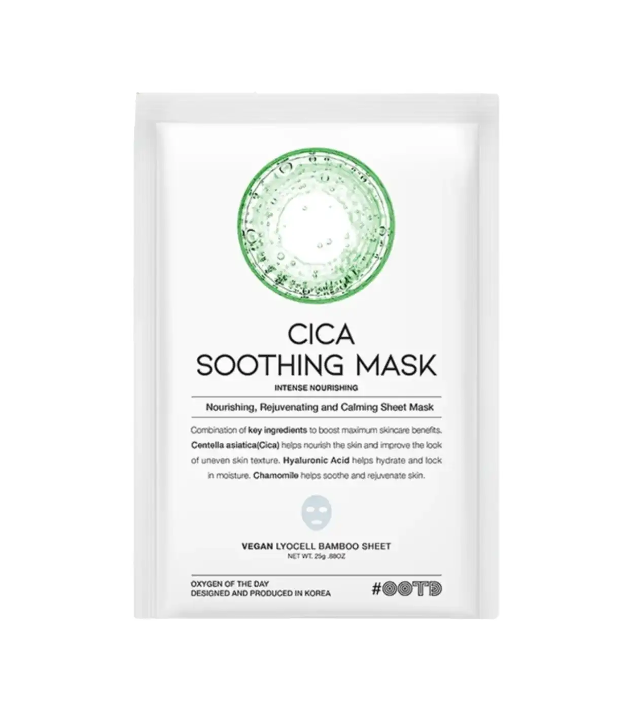 OOTD Beauty - Mascarilla facial calmante CICA Shooting Mask - OOTD Beauty - Comparador de precios