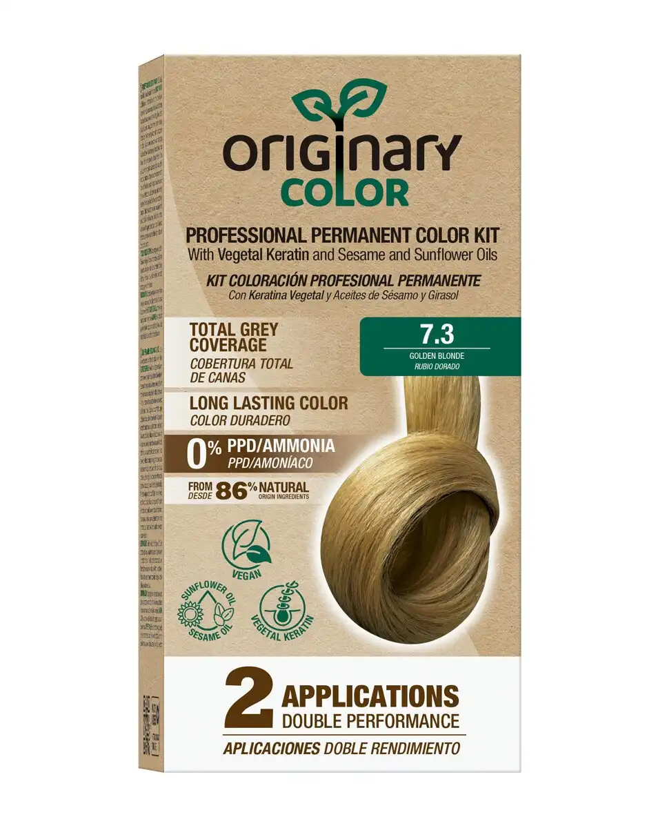 Originary Color - Kit de Coloración Profesional Permanente en Dos Aplicaciones Originary Color. - Originary Color - Comparador de precios