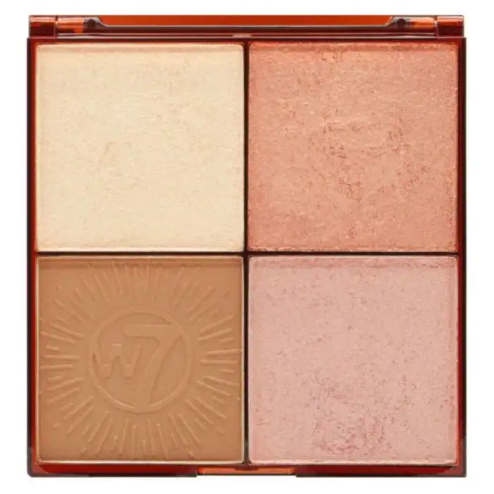 Paleta Bronceador e Iluminadores Bronze Brilliance Bronze - Glow Palette - W7 - Comparador de precios