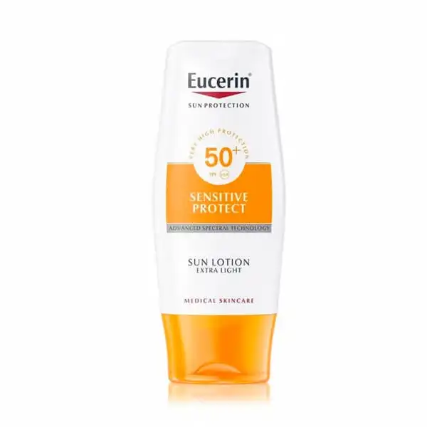 Sensitive Protect Sun Lotion Extra Light Spf 50+ - Eucerin - Comparador de precios