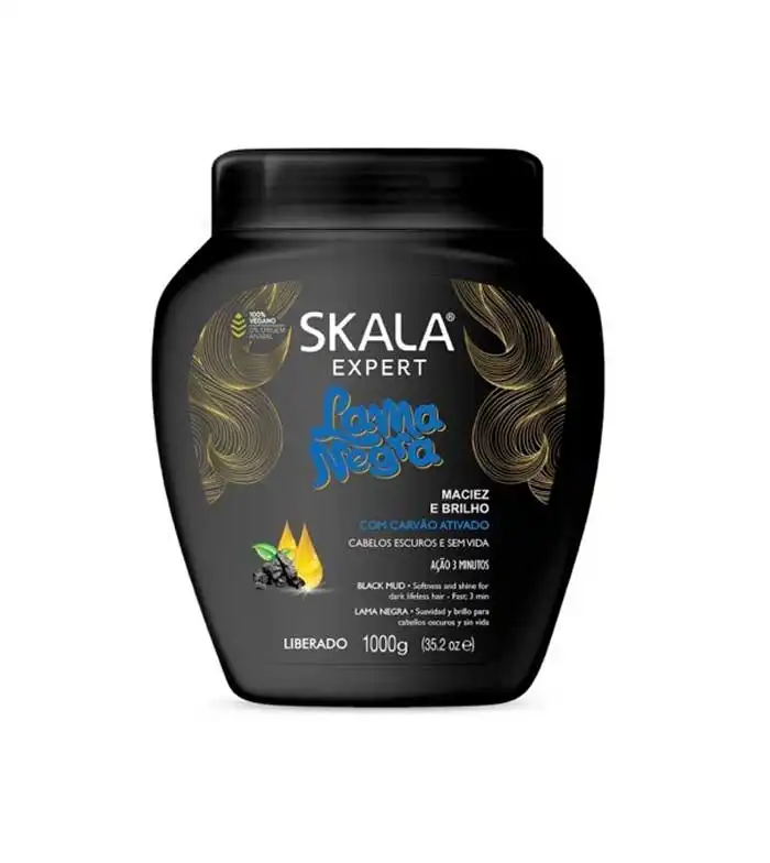 Skala - Crema acondicionadora Lama Negra 1kg - Cabellos oscuros y sin brillo - SKALA - Comparador de precios