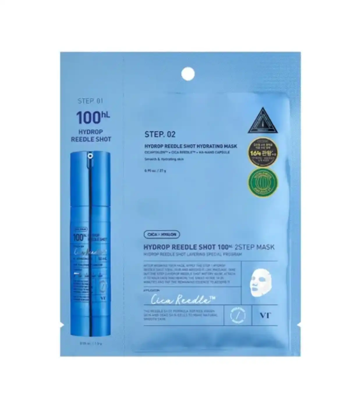 VT Cosmetics - Mascarilla 2-Step Hydrop Reedle Shot 100 - VT Cosmetics - Comparador de precios