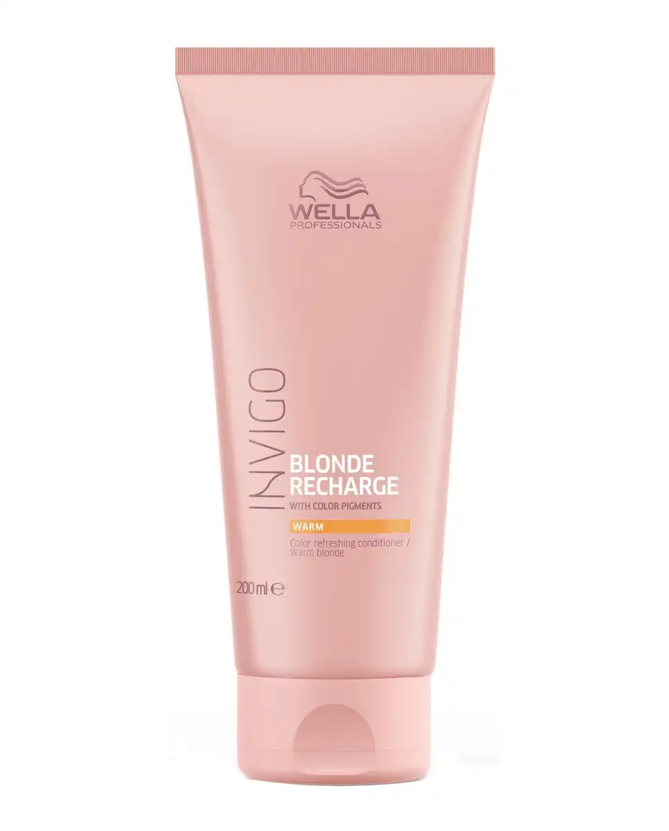 Wella Professionals - Acondicionador Invigo Blonde Recharge Cabellos Rubios Cálidos 200 Ml - Wella Professionals - Comparador de precios