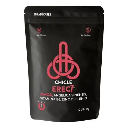 Wug Gum Erect 10 und Chicle Potenciador Erección - Wug Gum - Comparador de precios