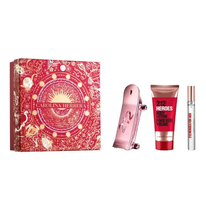 ¡33% DTO! 212 Heroes for Her Eau de Parfum Estuche de regalo 80 ml - Carolina Herrera - Comparador de precios