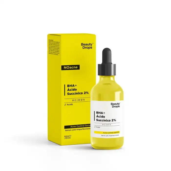 ¡33% DTO! Serum Anti-imperfecciones BHA + Ácido Succínico 2% 30 ml - Beauty Drops - Comparador de precios