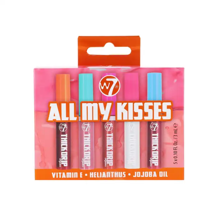 All My Kisses Set de Brillos de Labios - W7 - Comparador de precios