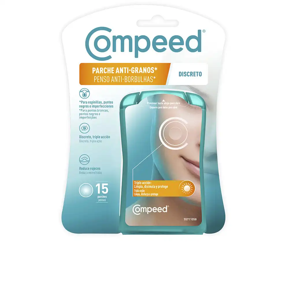 ANTI-GRANOS parche discreto 15 u - Compeed - Comparador de precios