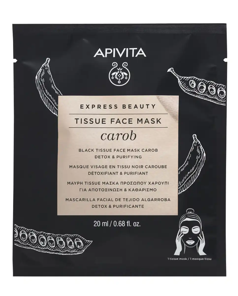 Apivita - Mascarilla Tissue Face Mask Algarroba - Apivita - Comparador de precios
