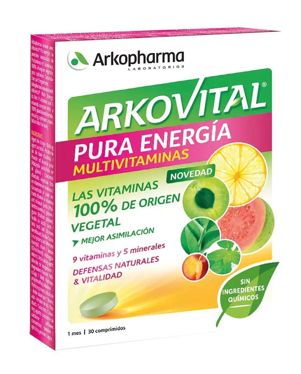 Arkopharma - 30 Comprimidos Arkovital® Pura Energía - Arkopharma - Comparador de precios