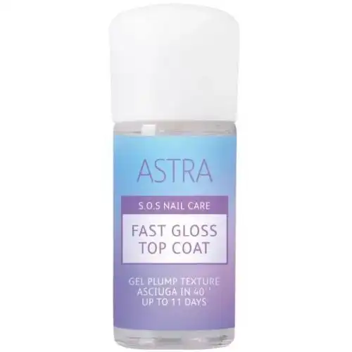 Astra S.O.S. Nail Care Fast Gloss 12 ml Top Coat Efecto Gel - Astra - Comparador de precios