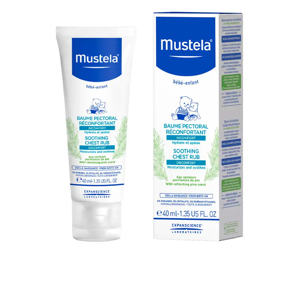 BEBÉ-NIÑO bálsamo pectoral reconfortante 40 ml - Mustela - Comparador de precios