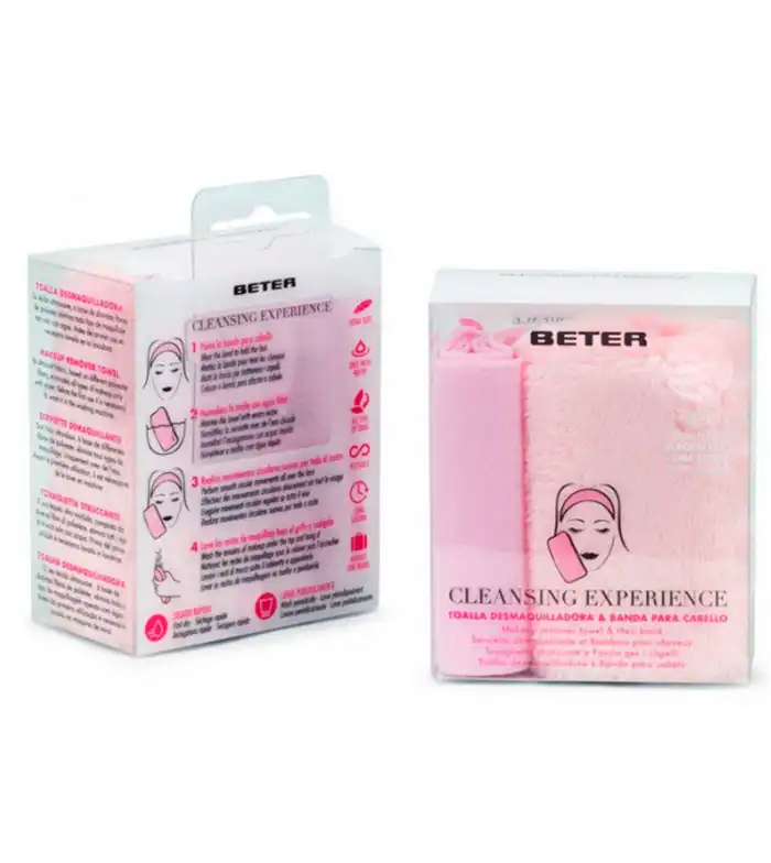 Beter - Toalla Desmaquillante + banda para cabello - Beter - Comparador de precios