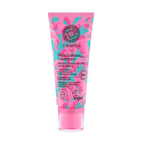 C-Berrica Pink Calluna Micro Exfoliating Face Scrub - Oblepikha - Comparador de precios