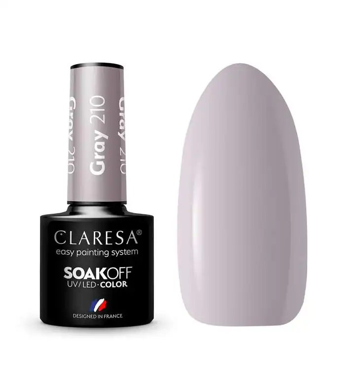 Claresa - Esmalte semipermanente Soak off - 210: Gray - Claresa - Comparador de precios