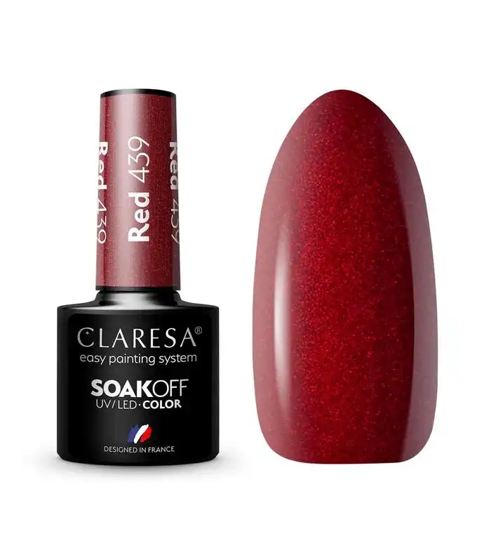 Claresa - Esmalte semipermanente Soak off - 439: Red - Claresa - Comparador de precios