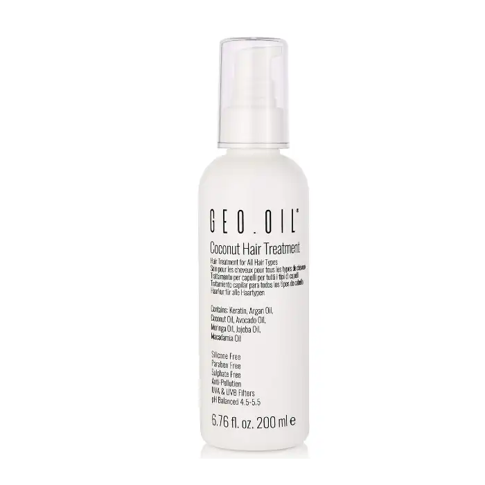 Coconut Hair Treatment 200 ml  Geo Oil - Geo Oil - Comparador de precios