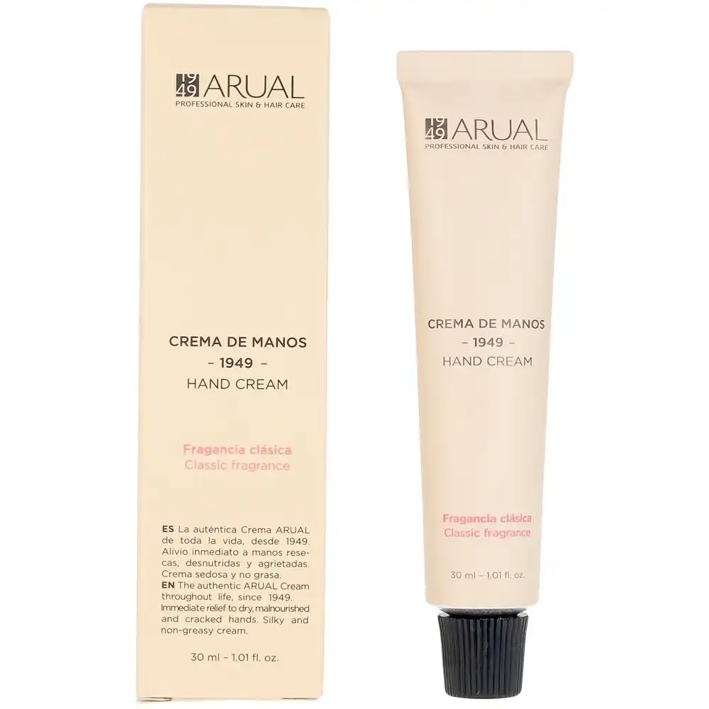 Crema De Manos -1949- fragancia clásica 30 ml - Arual - Comparador de precios