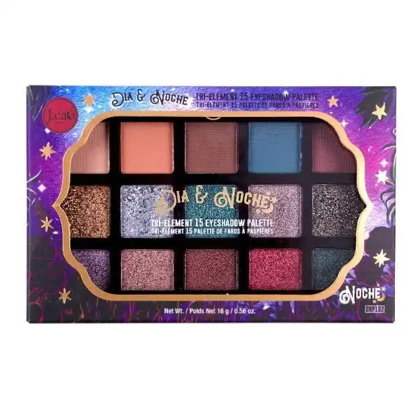 Dia&Noche Tri-Element 15 Eyeshadow Noche - J.CAT - Comparador de precios