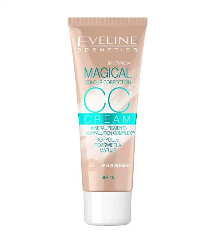 Eveline Cosmetics - CC Cream Magical colour correction SPF15 - 52: Medium beige - Eveline Cosmetics - Comparador de precios
