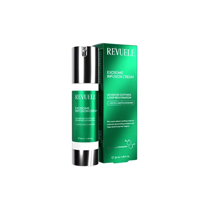 Exosome Infusion Crema Regeneradora con Exosomas de Centella Asiática 50 ml - Revuele - Comparador de precios