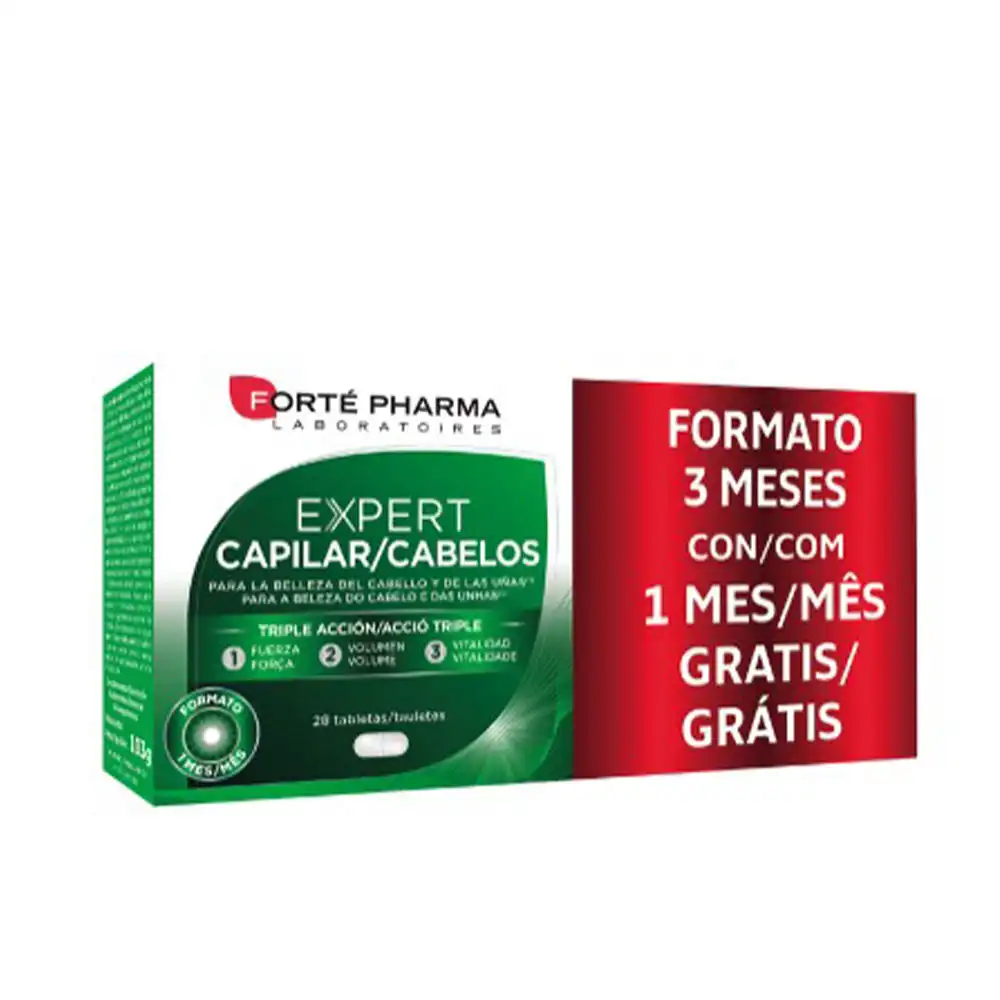Expert capilar/cabellos 84 comprimidos - Forté Pharma - Comparador de precios