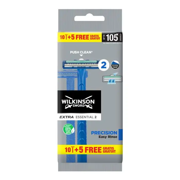 Extra 2 Maquinillas Desechables - Wilkinson - Comparador de precios