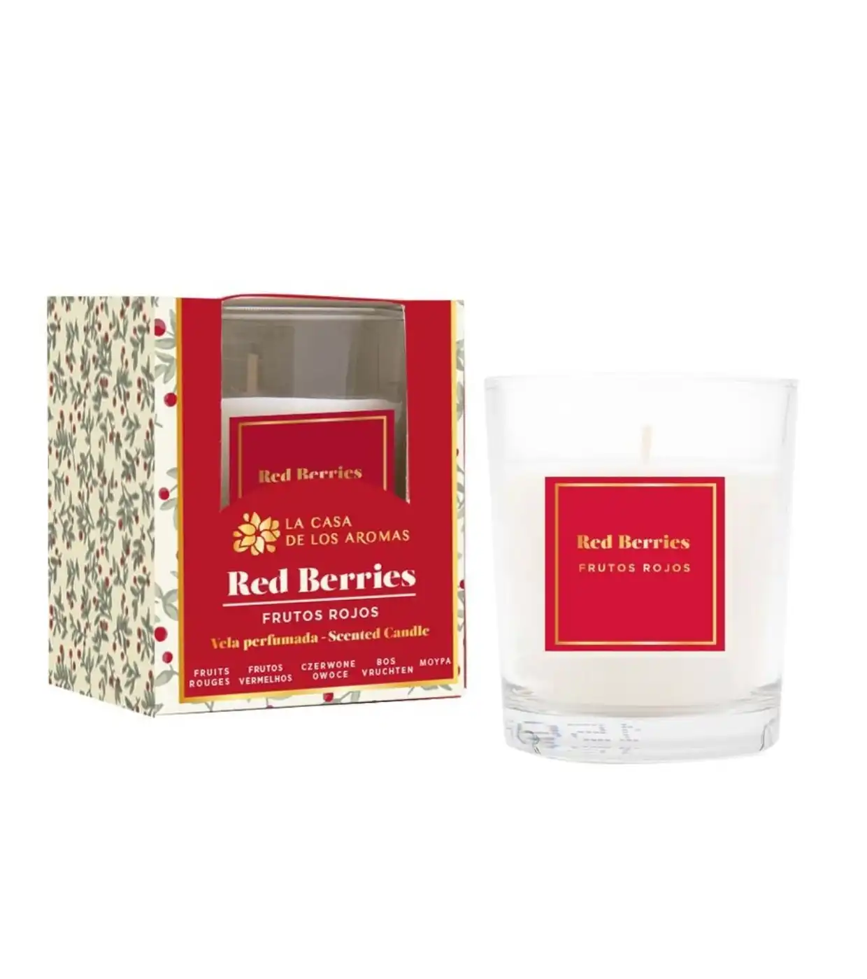 La Casa de los Aromas - Vela perfumada Christmas - Red Berries - La Casa de los Aromas - Comparador de precios