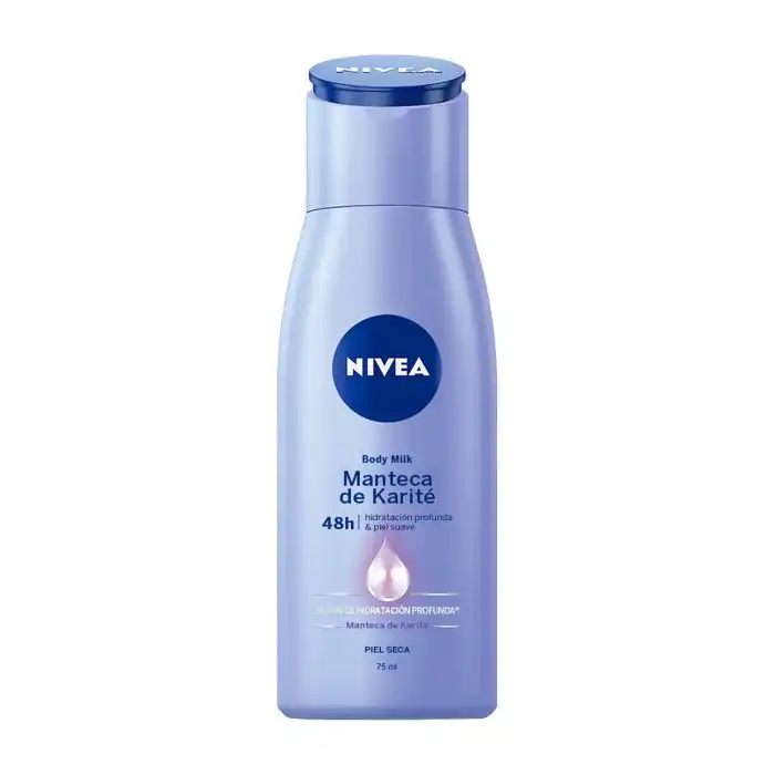 Leche corporal smooth milk piel seca 75 ml - Nivea - Comparador de precios