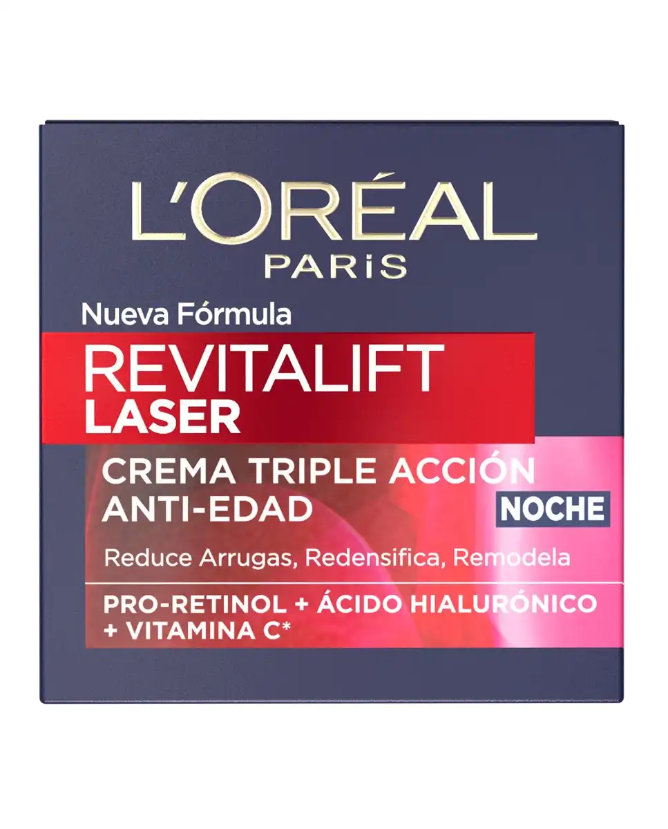 L'Oréal Paris - Crema De Noche Antiedad con Proxylane Revitalift Laser L´Oréal Paris - L'Oréal Paris - Comparador de precios