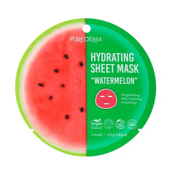 Mascarilla Facial Con Sandia - PUREDERM - Comparador de precios
