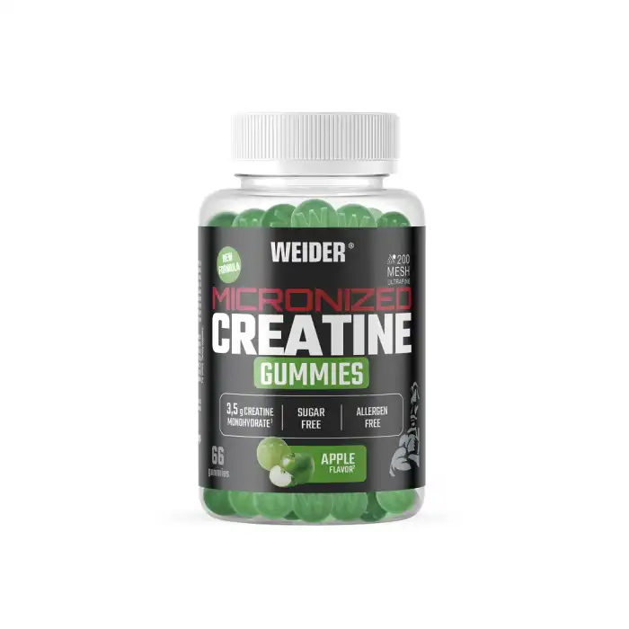 Micronized Creatine Gummies 200 MESH - Weider - Comparador de precios