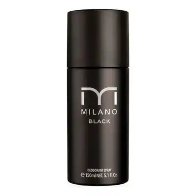 Milano Black Desodorante 150 ml - Milano - Comparador de precios