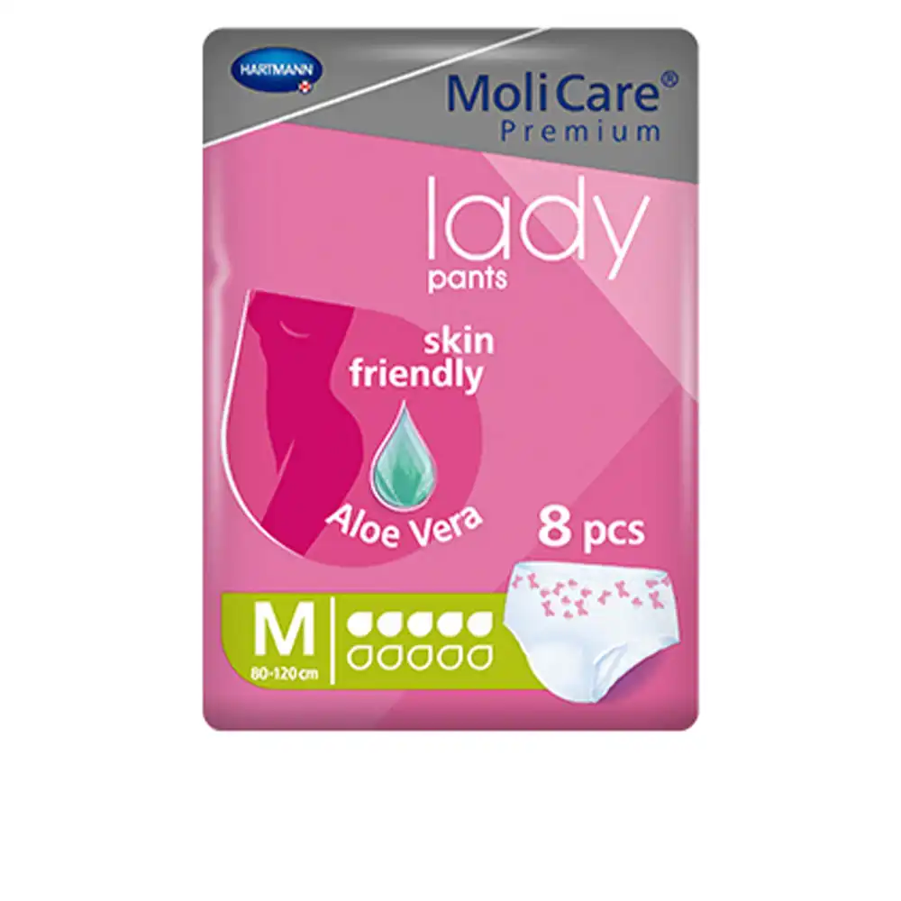 Molicare Lady Braguitas Absorbentes T-M 5 Gotas 8 Uds - Hartmann - Comparador de precios