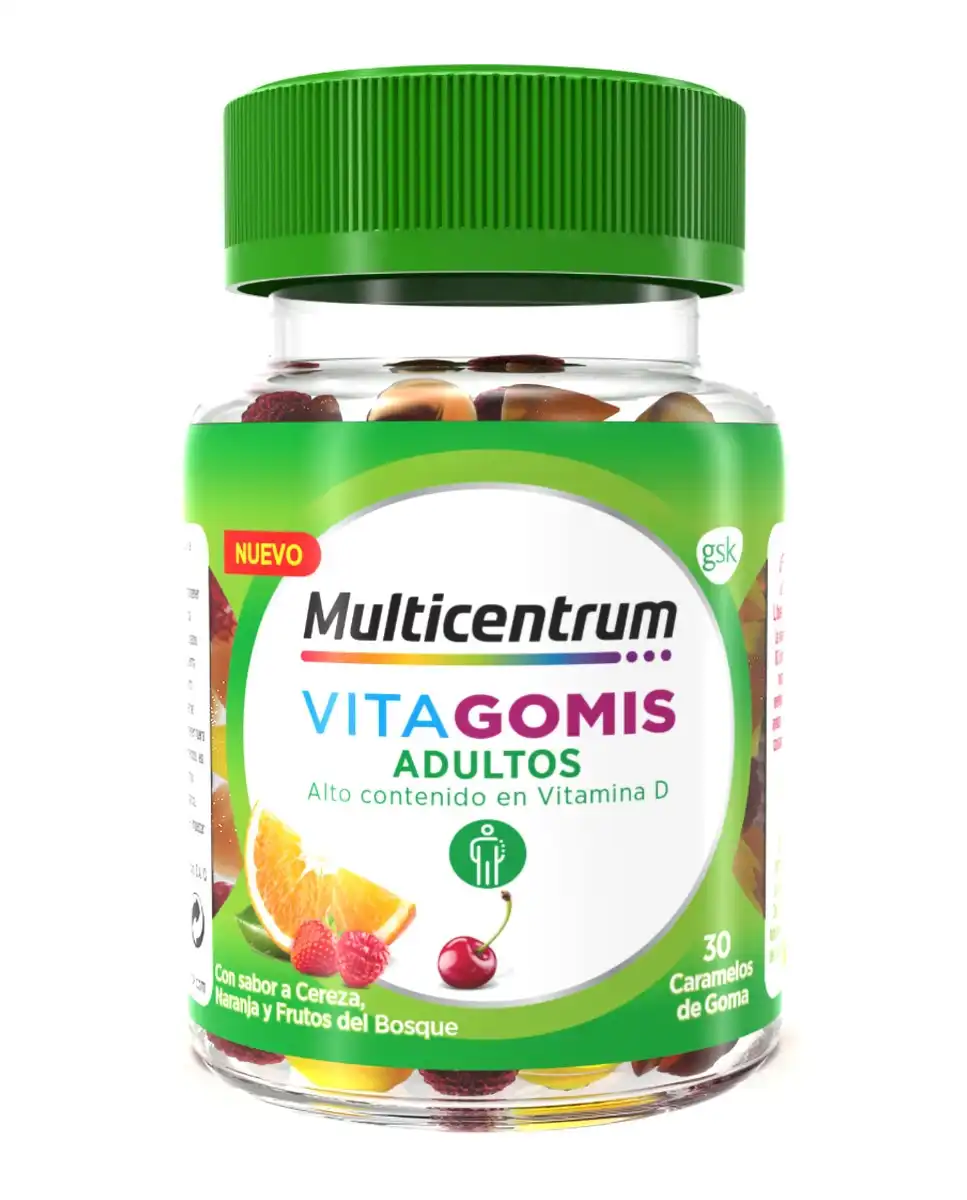 Multicentrum - 30 Gummies Vitagomis Adultos Multivitamínico - Multicentrum - Comparador de precios