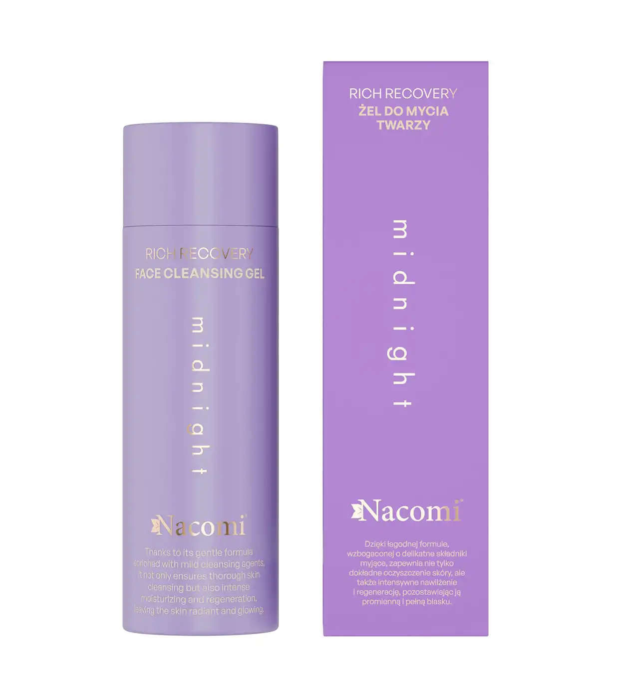Nacomi - *Rich Recovery* - Gel limpiador facial con Midnight  - Nacomi - Comparador de precios