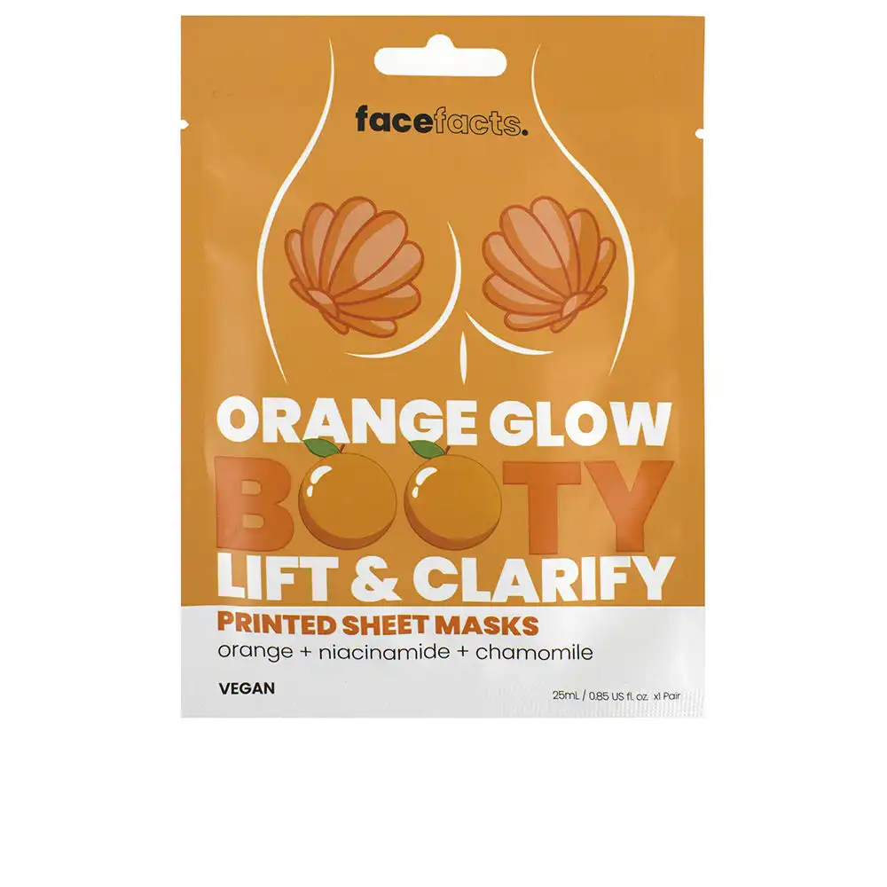Orange Glow Booty lift & clarify masks 25 ml - Face Facts - Comparador de precios