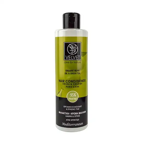 Organic Olive Oil & Green Tea Hair Conditioner Shine & Volume - Velvet - Comparador de precios